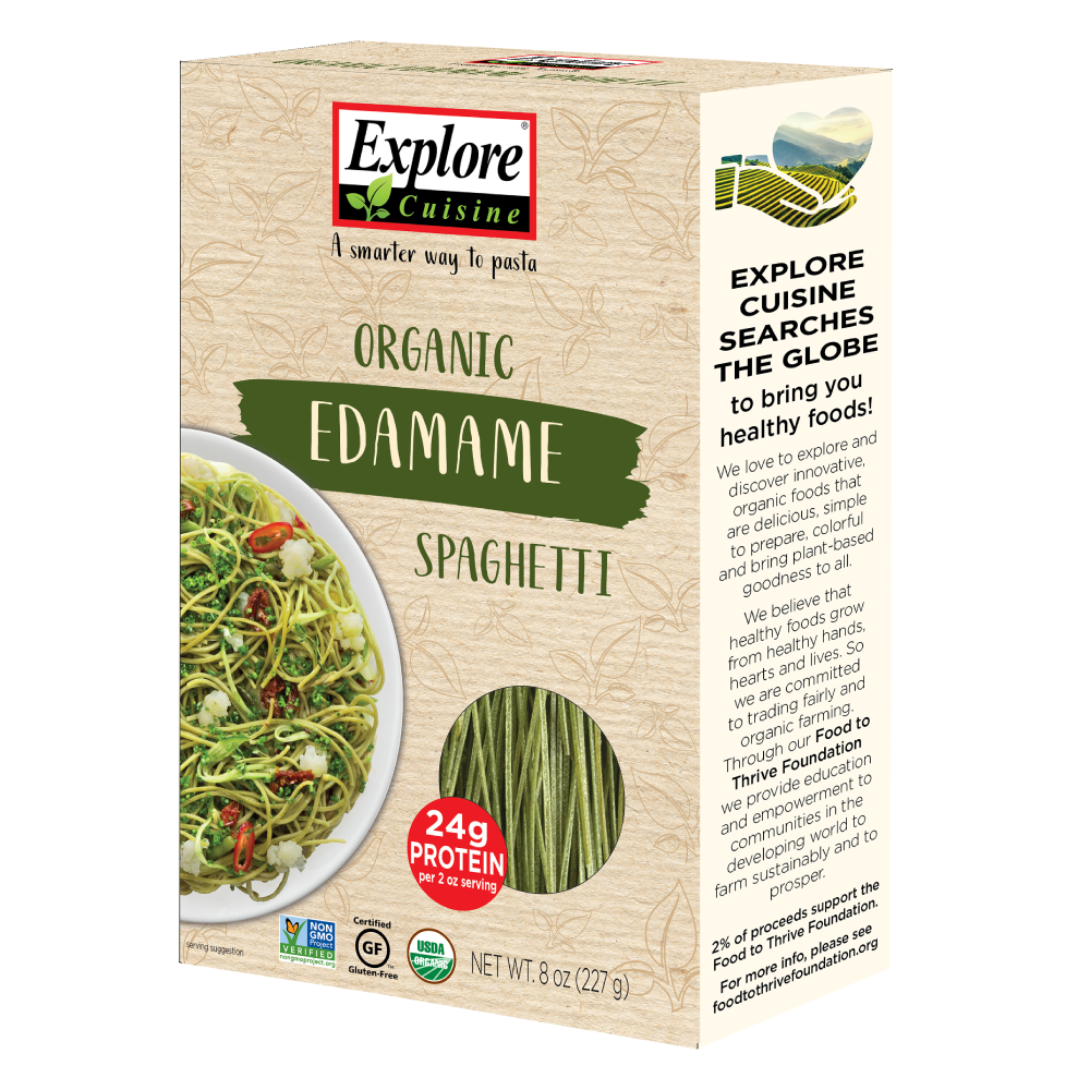 Organic Gluten Free Edamame Spaghetti