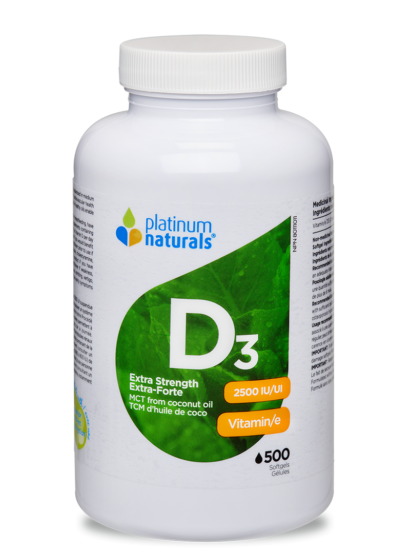 Extra Strength Vitamin D3 2500 IU