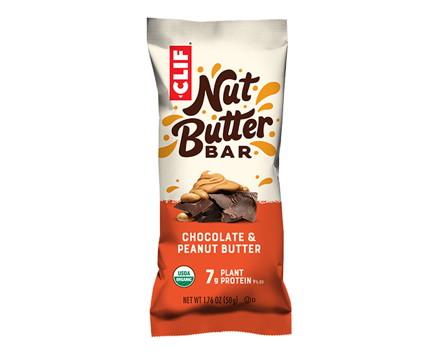 Clif Bar Organic Plant-Based Chocolate Chip & Peanut Butter Bar