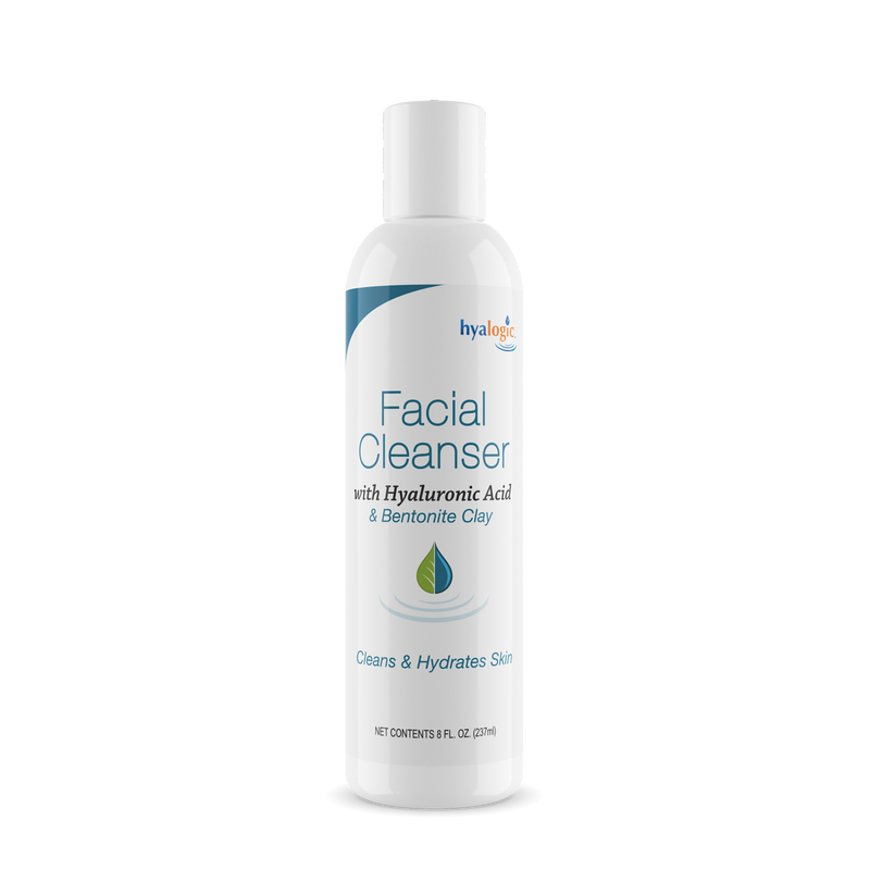 Facial Cleanser with Hyaluronic Acid & Bentonite Clay