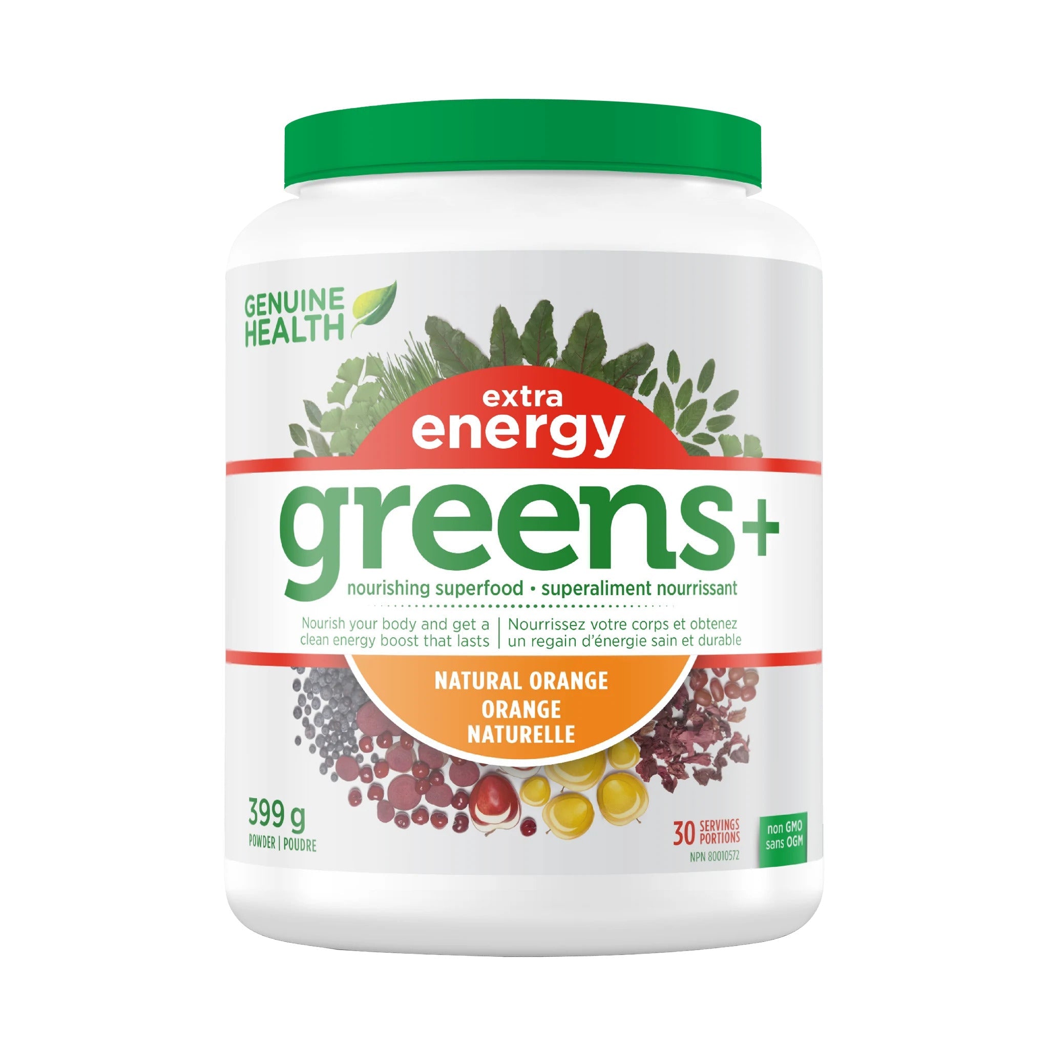 Orange Extra Energy Greens+