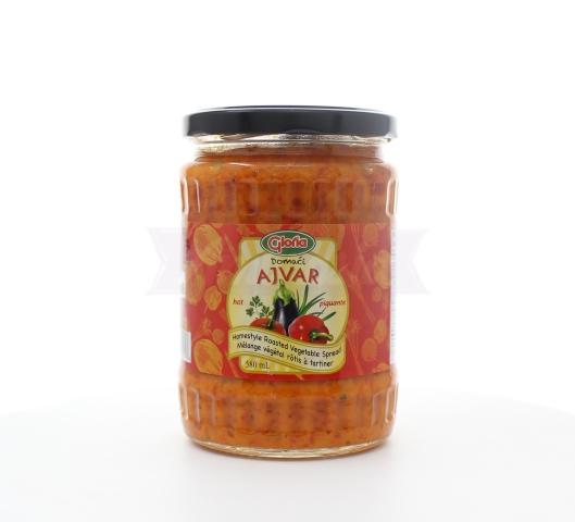 Hot Ajvar Vegetable Spread