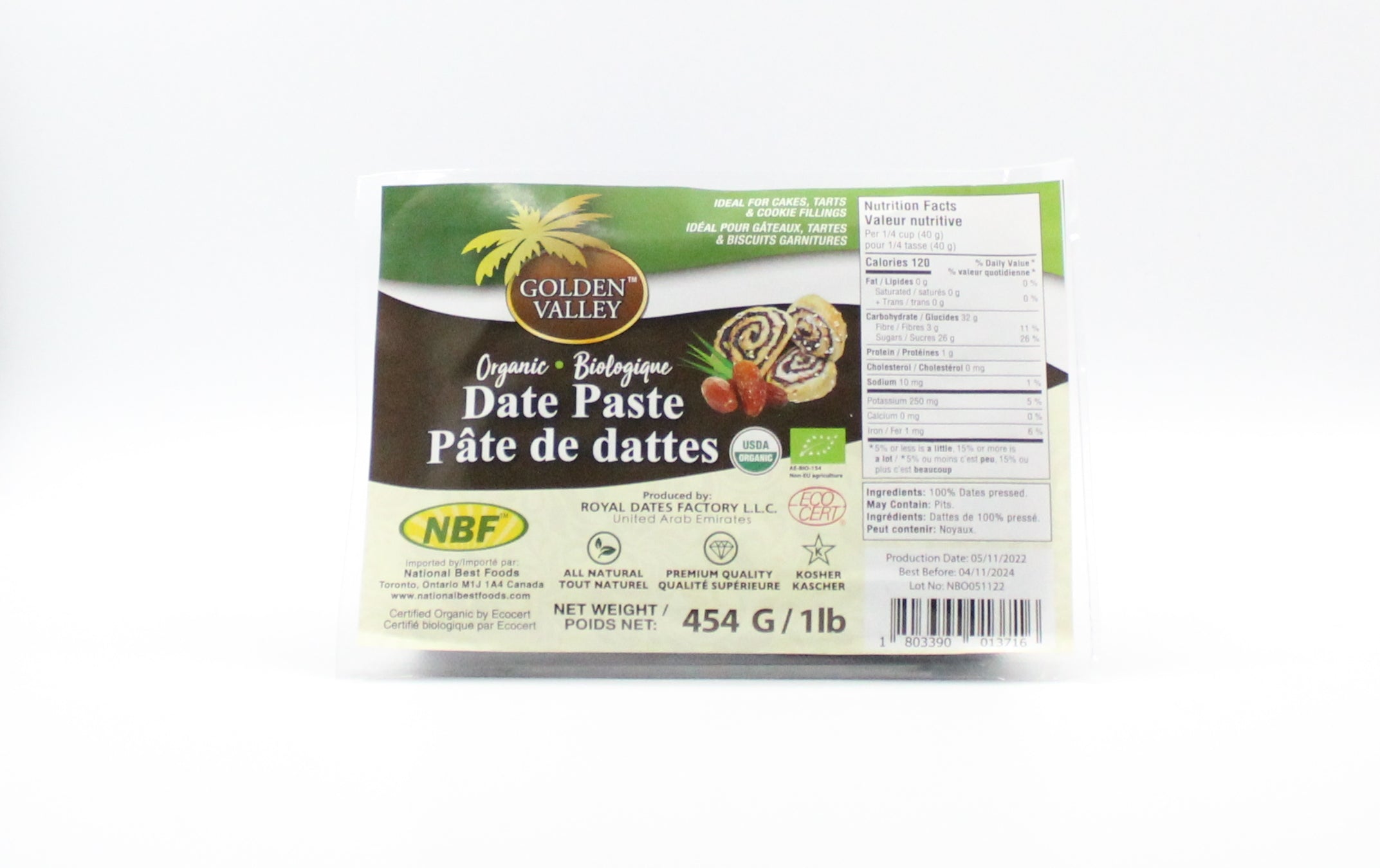 Organic Date Paste