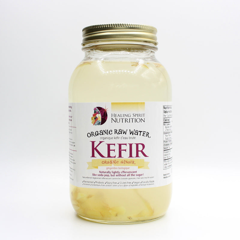 Organic Raw Ginger Water Kefir