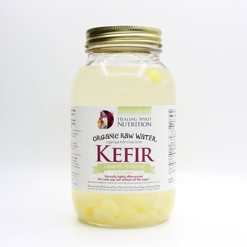 Organic Raw Pineapple Water Kefir