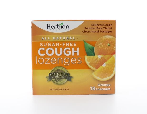 Sugar Free Orange Cough Lozenges