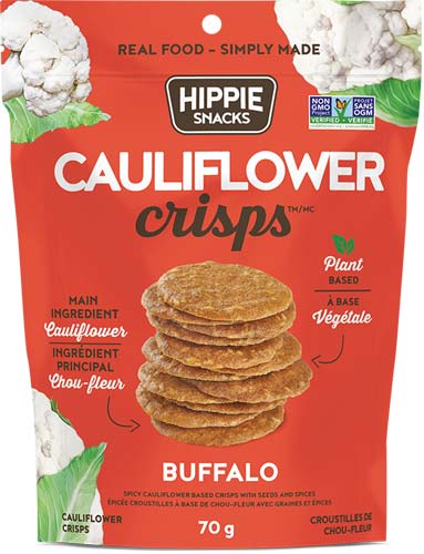 Buffalo Cauliflower Crisps