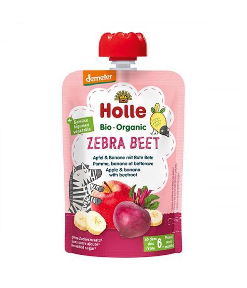 Organic Zebra Beet Pouch