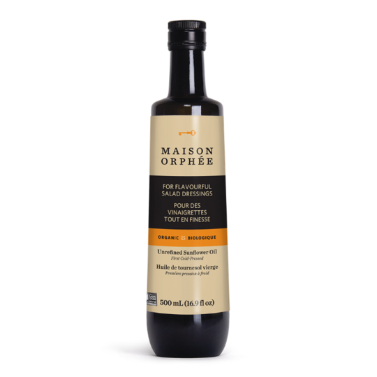Organic Unrefined Sunflower Oil