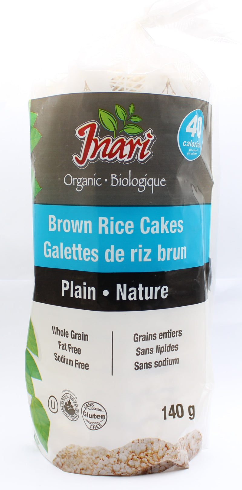 Organic Brown Rice Salt Free Rice Cakes