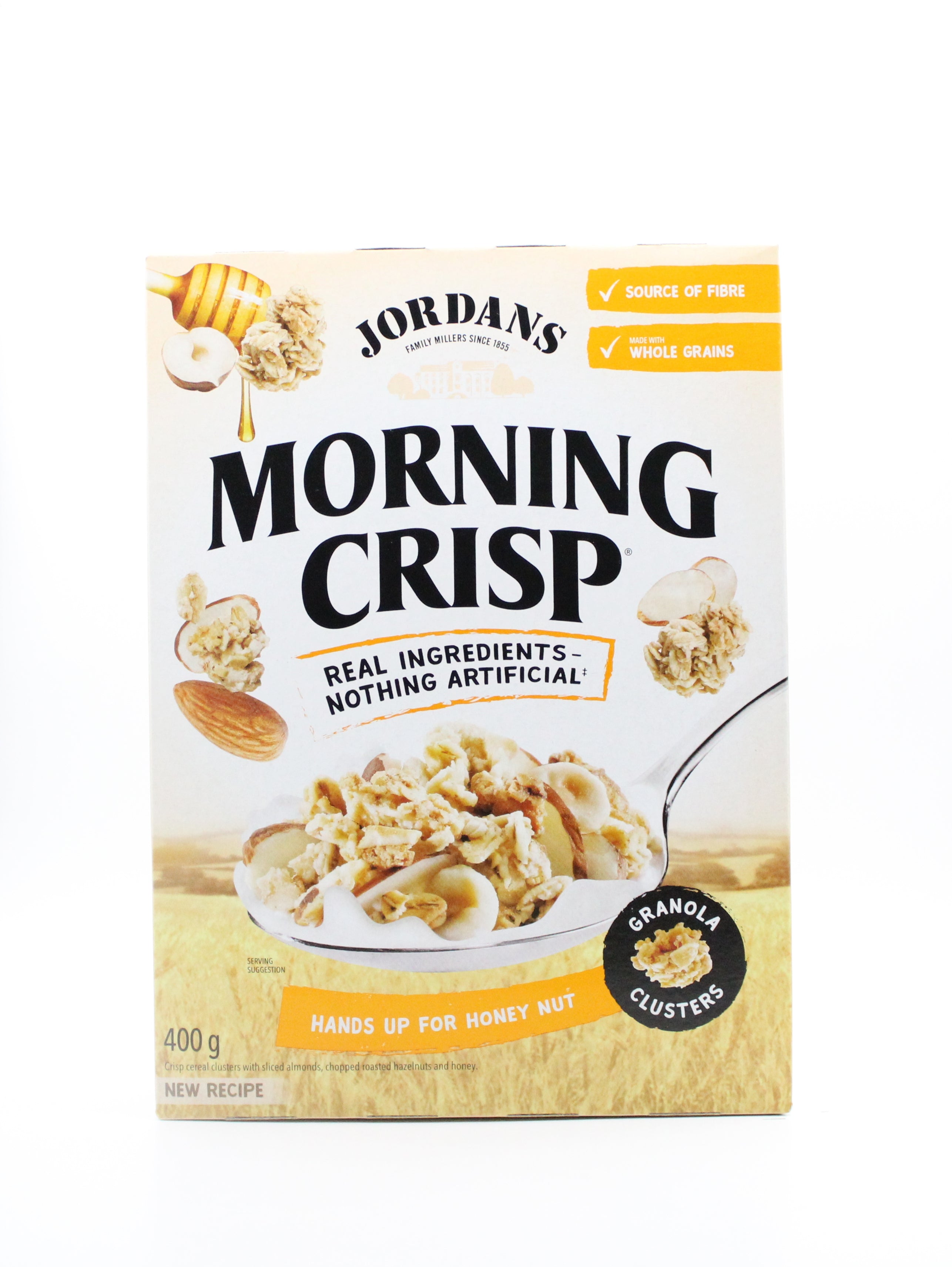 Hands Up for Honey Nut Granola Clusters