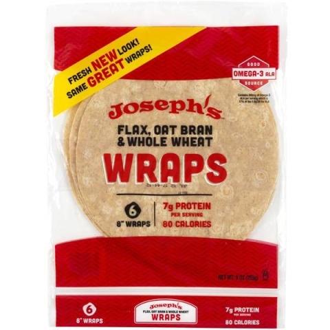 Flax & Oat Bran Tortillas