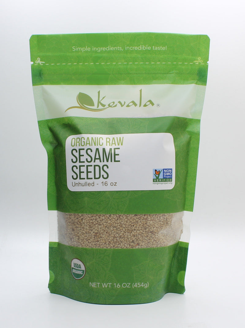 Organic Raw Sesame Seeds Unhulled