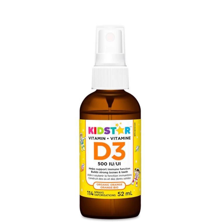 Orange Vitamin D3 Spray - 500IU