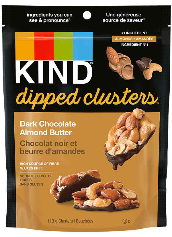 Dark Chocolate Almond Butter Clusters