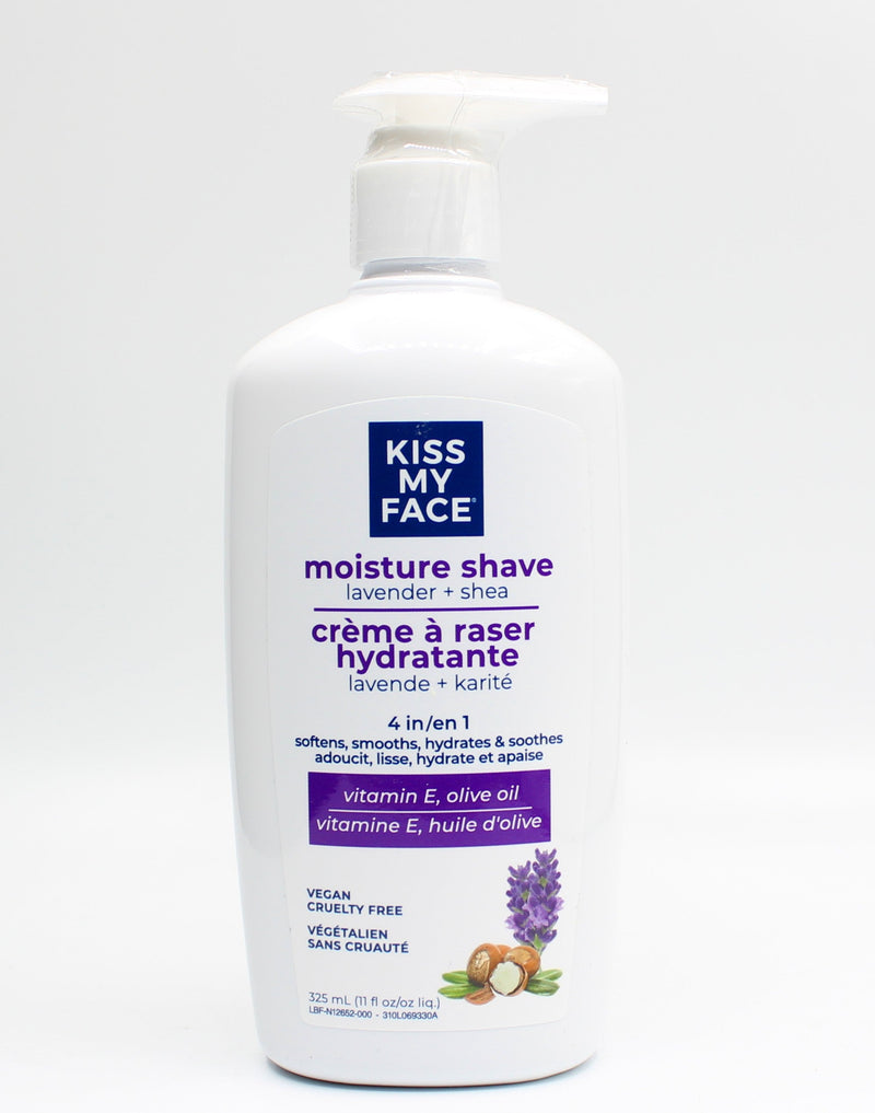 Lavender & Shea Moisture Shave