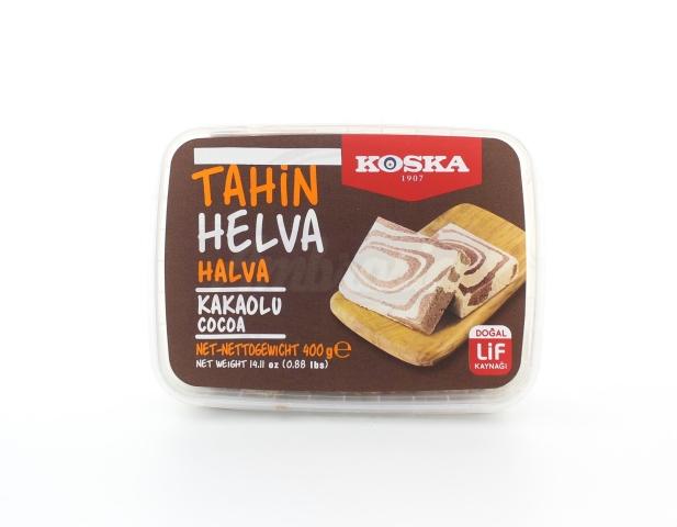 Cocoa Tahini Halva
