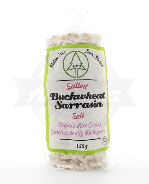 Organic Buckwheat Rice Cakes Salt