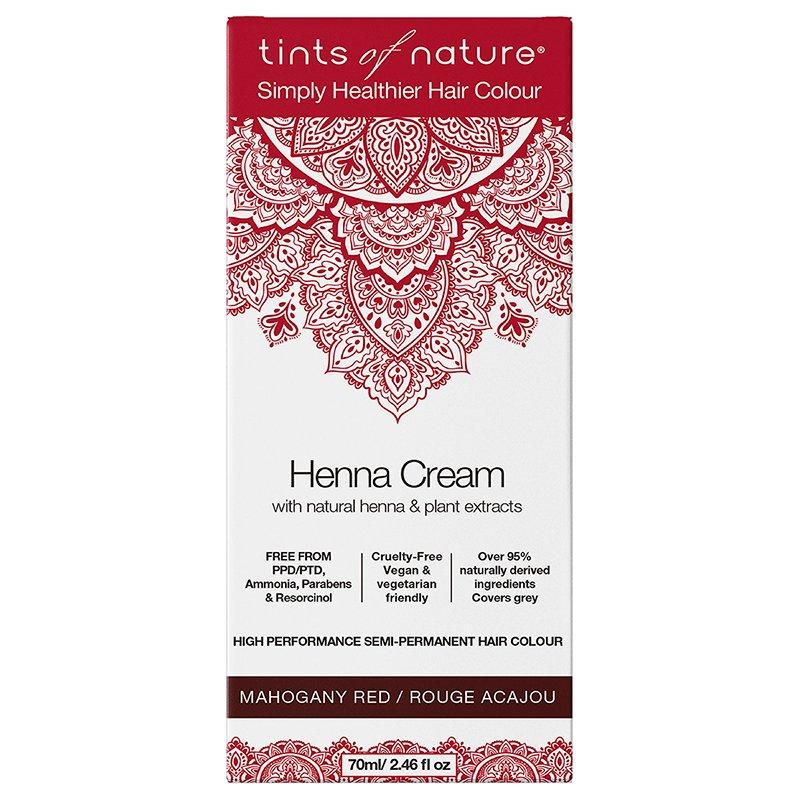 Mahogany Red Henna Cream