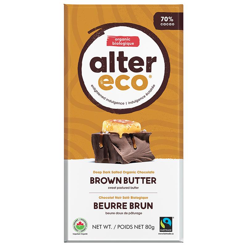 Brown Butter Organic Dark Chocolate