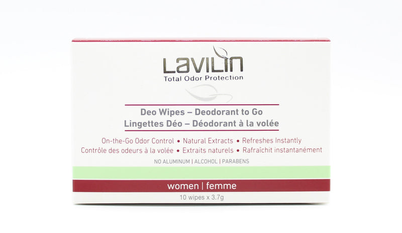 Women's Deodorant To Go Wipes