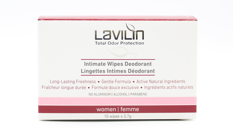 Women's Intimate Wipes Deodorant