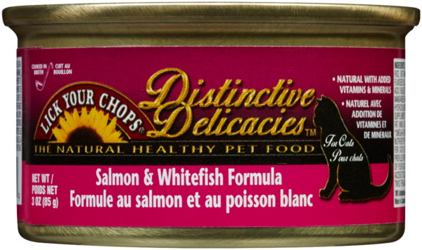 Salmon & Whitefish For Cats
