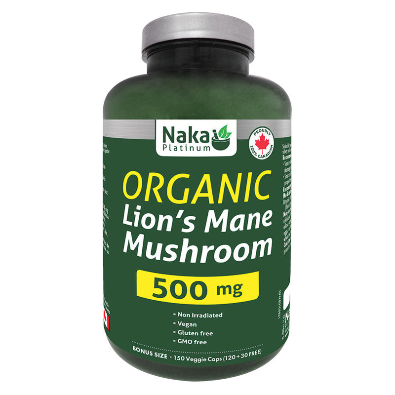Organic Lion's Mane Mushroom - 500mg