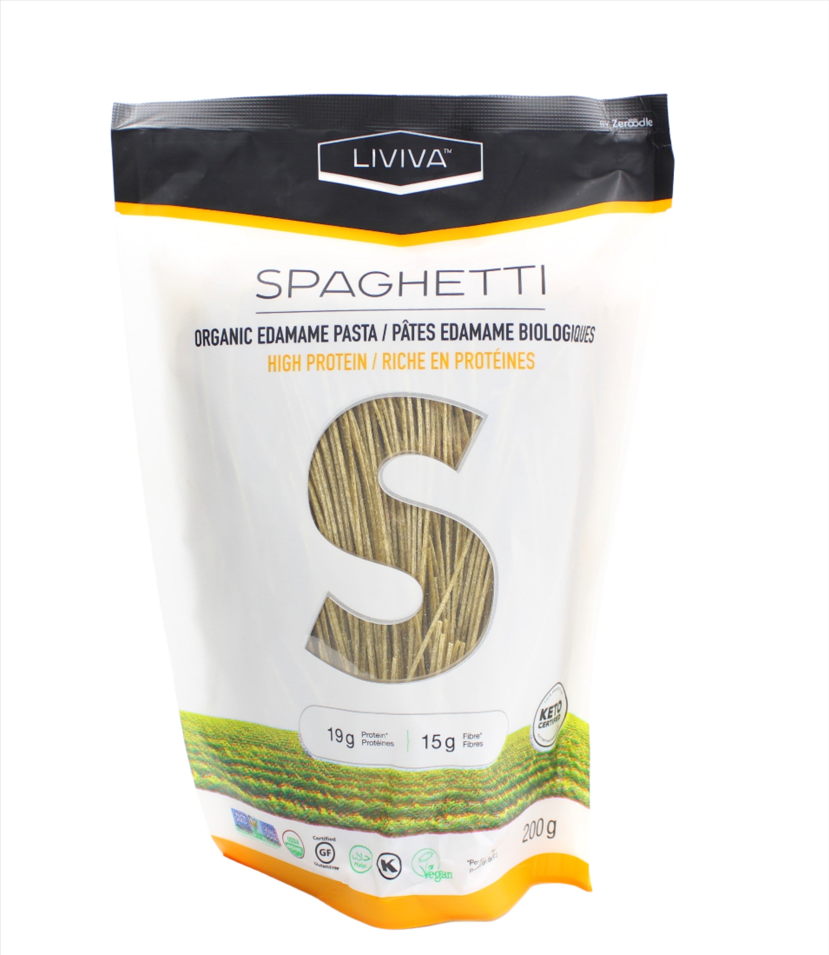 Organic Edamame Spaghetti