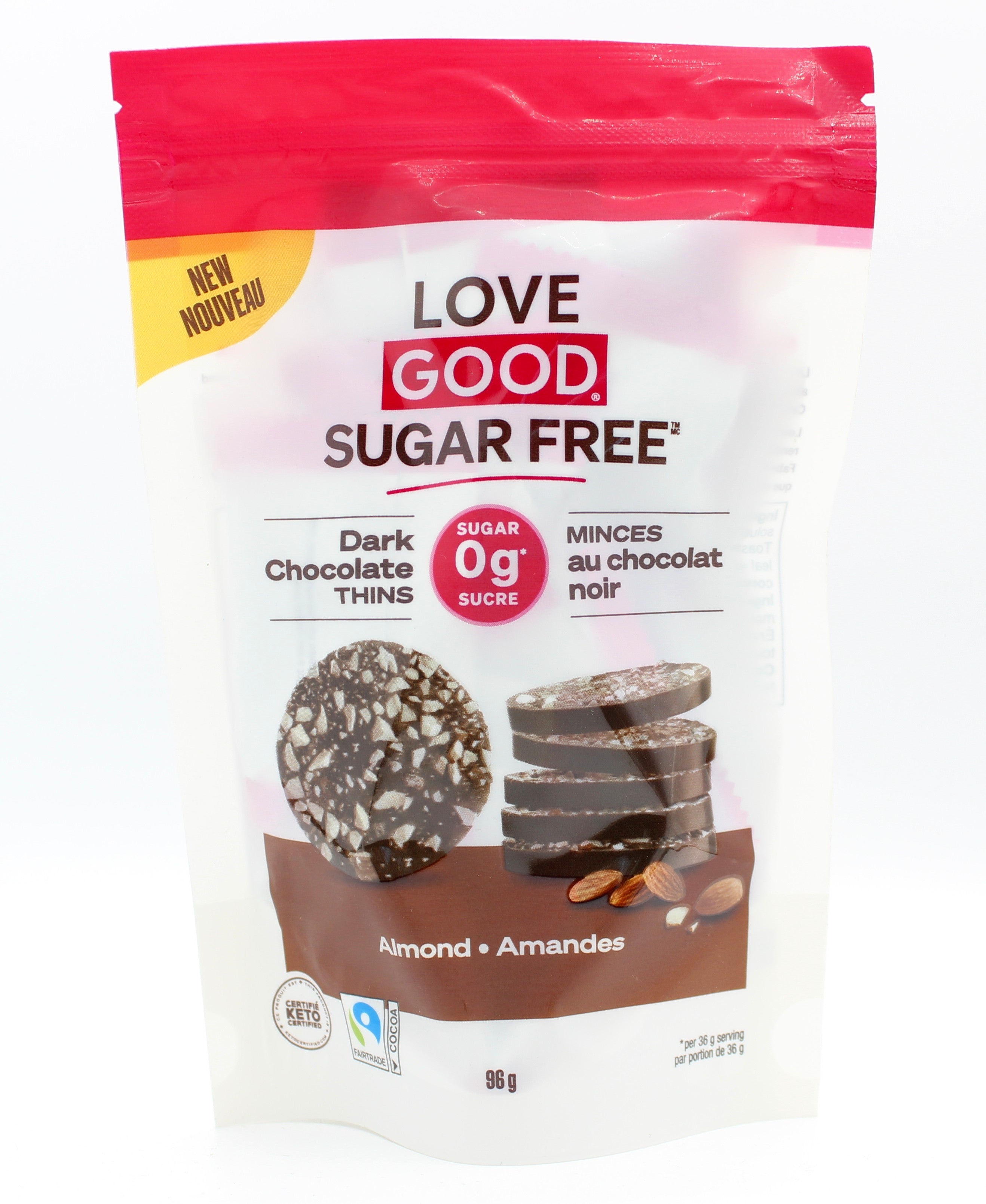 Love Good Keto Almond Dark Chocolate Thins