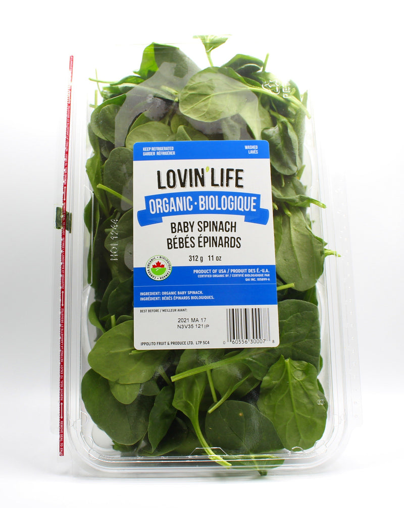 Organic Baby Spinach