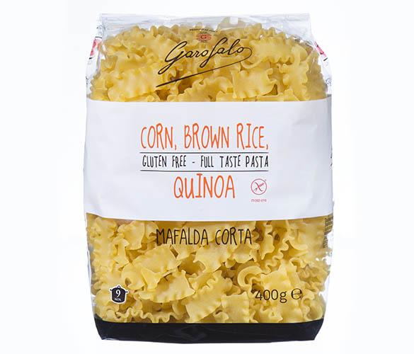 Corn, Brown Rice, Quinoa Mafalda Corta