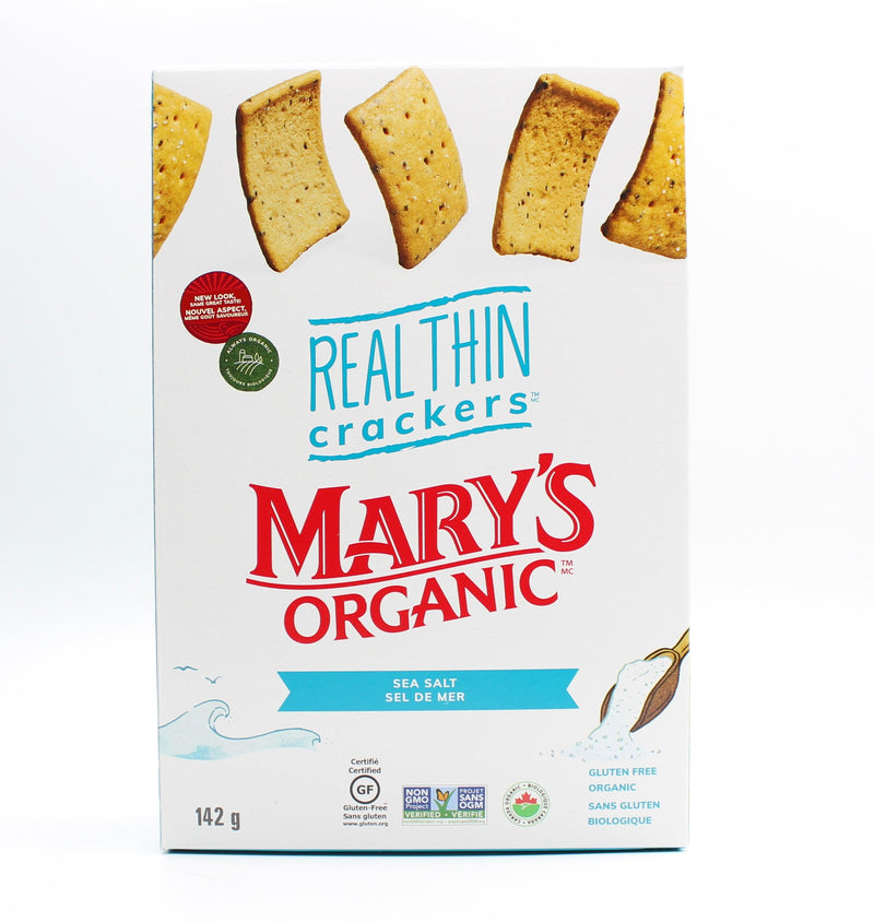 Organic Real Thin Sea Salt Crackers