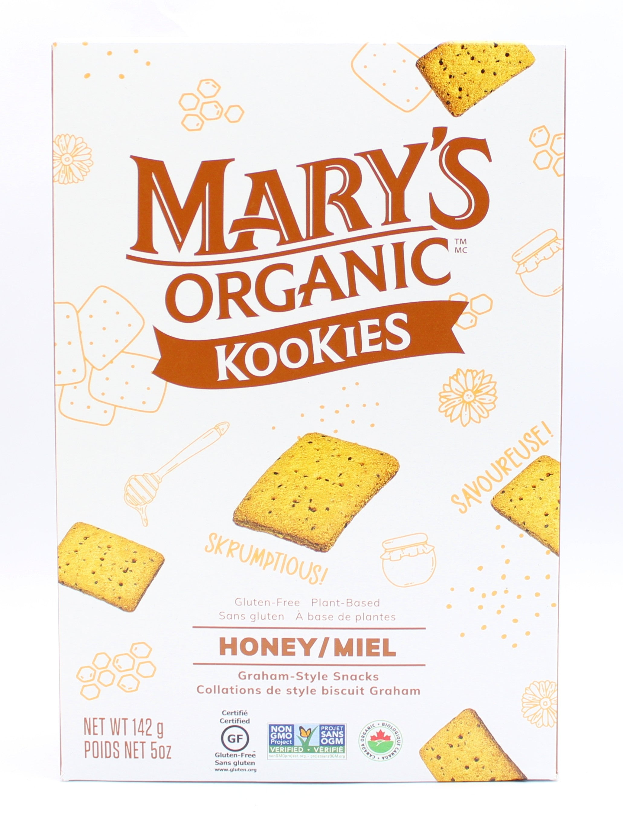 Mary's Organic Crackers Graham Honey Kookies