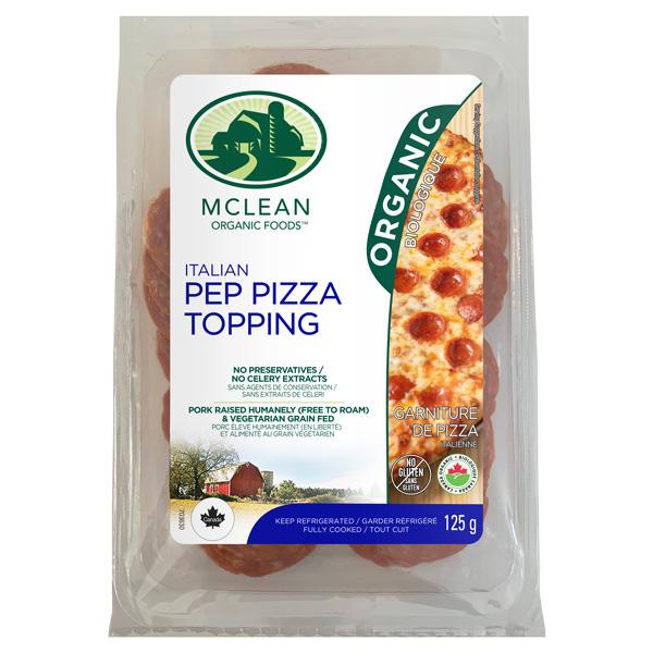 Organic Italian Pep Pizza Topping