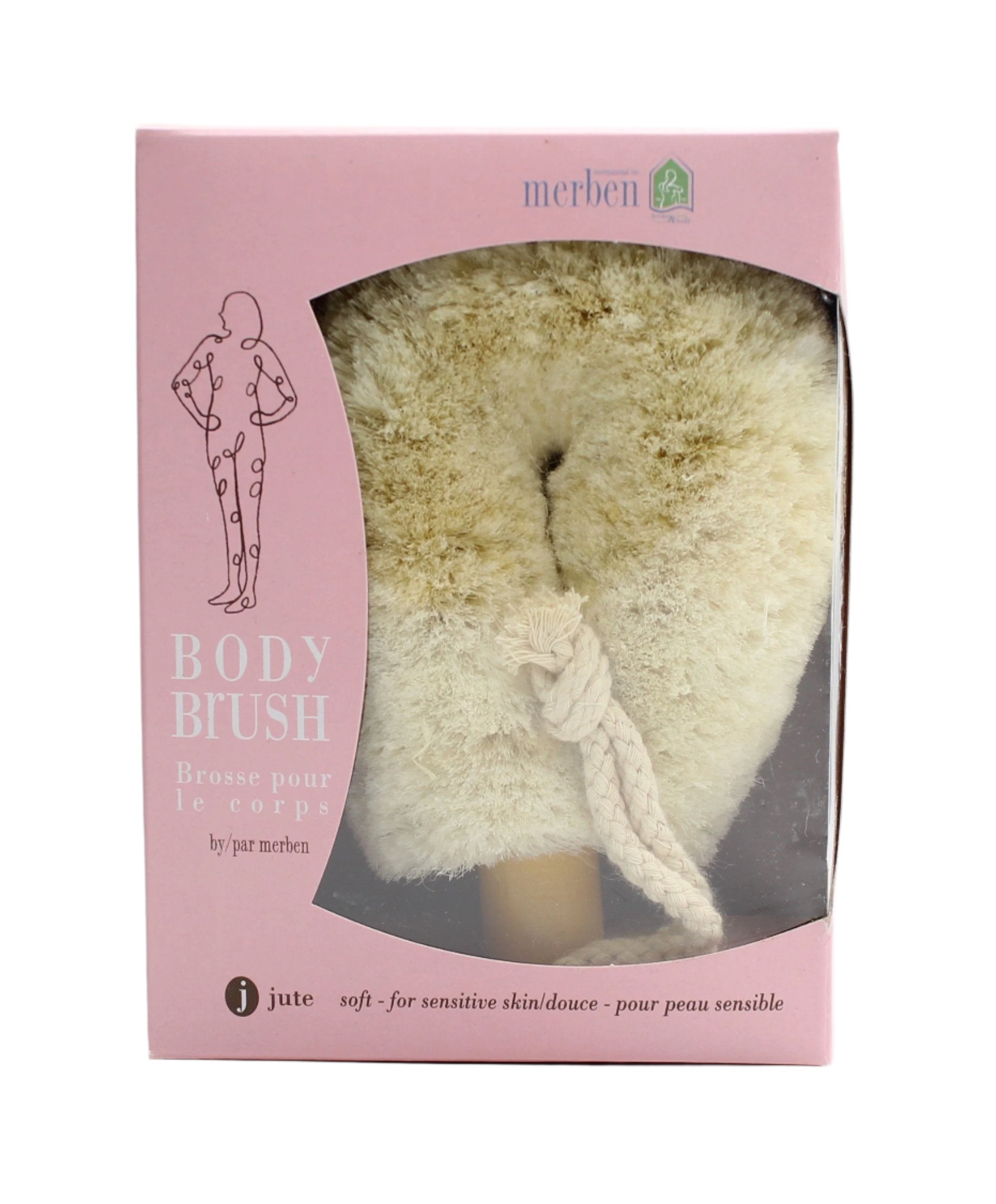 Sisal Body Brush Without Handle