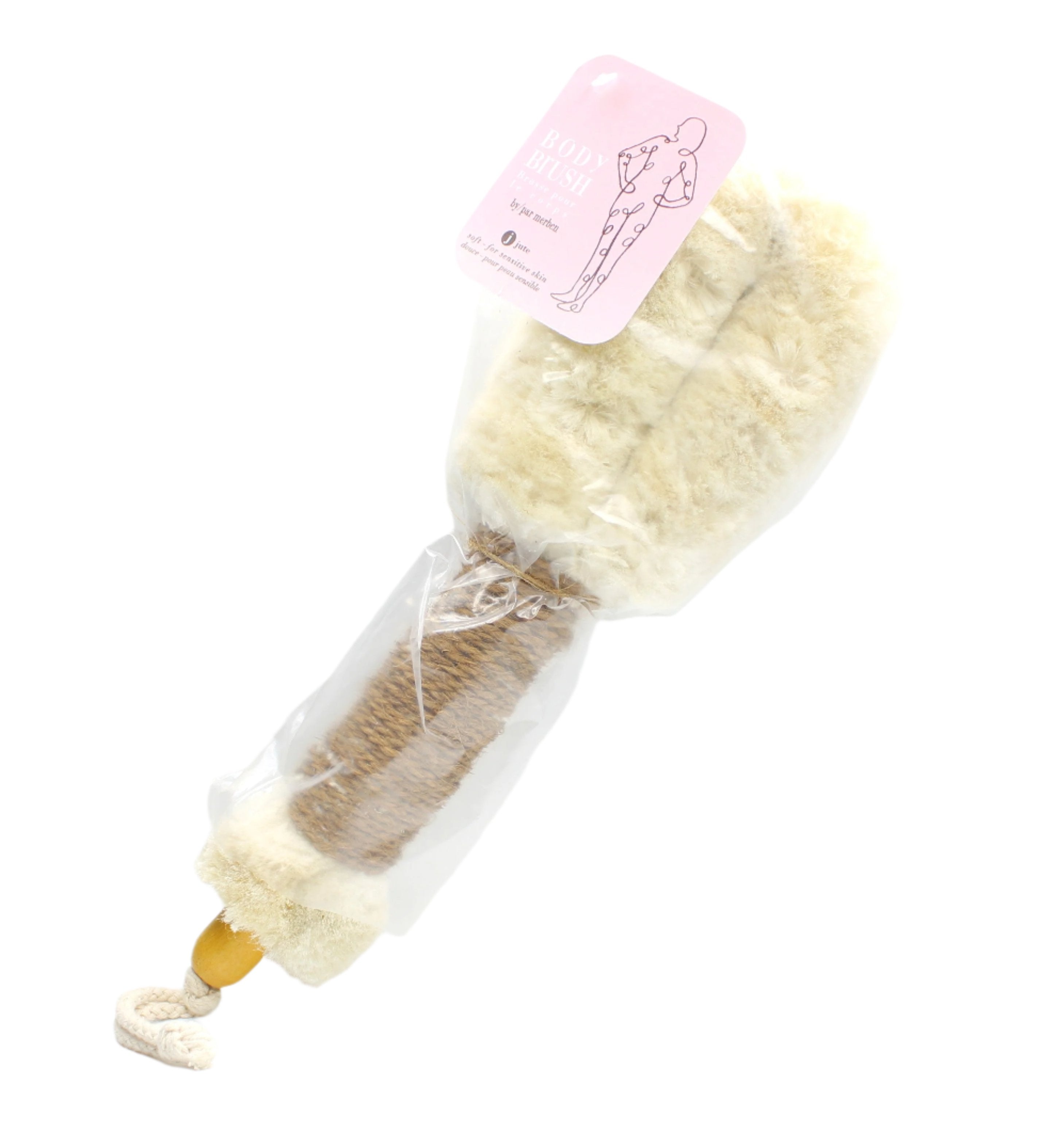 Soft Jute 13" Body Brush