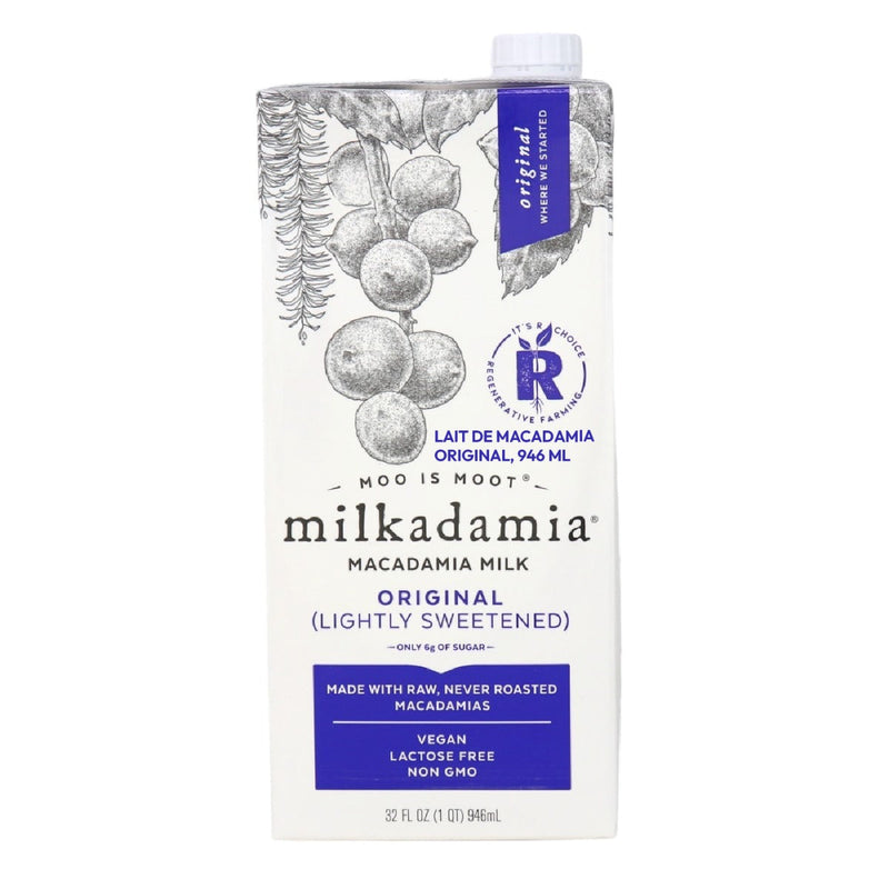 Lightly Sweetened Macadamia Milk