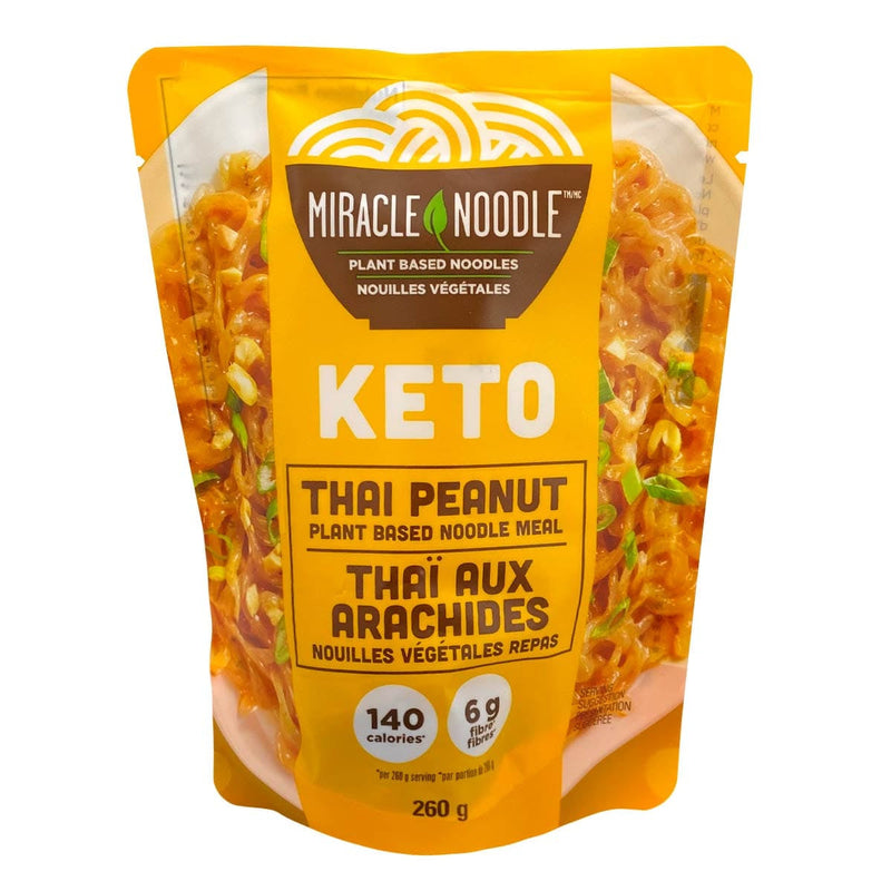 Keto Thai Peanut Noodle Meal