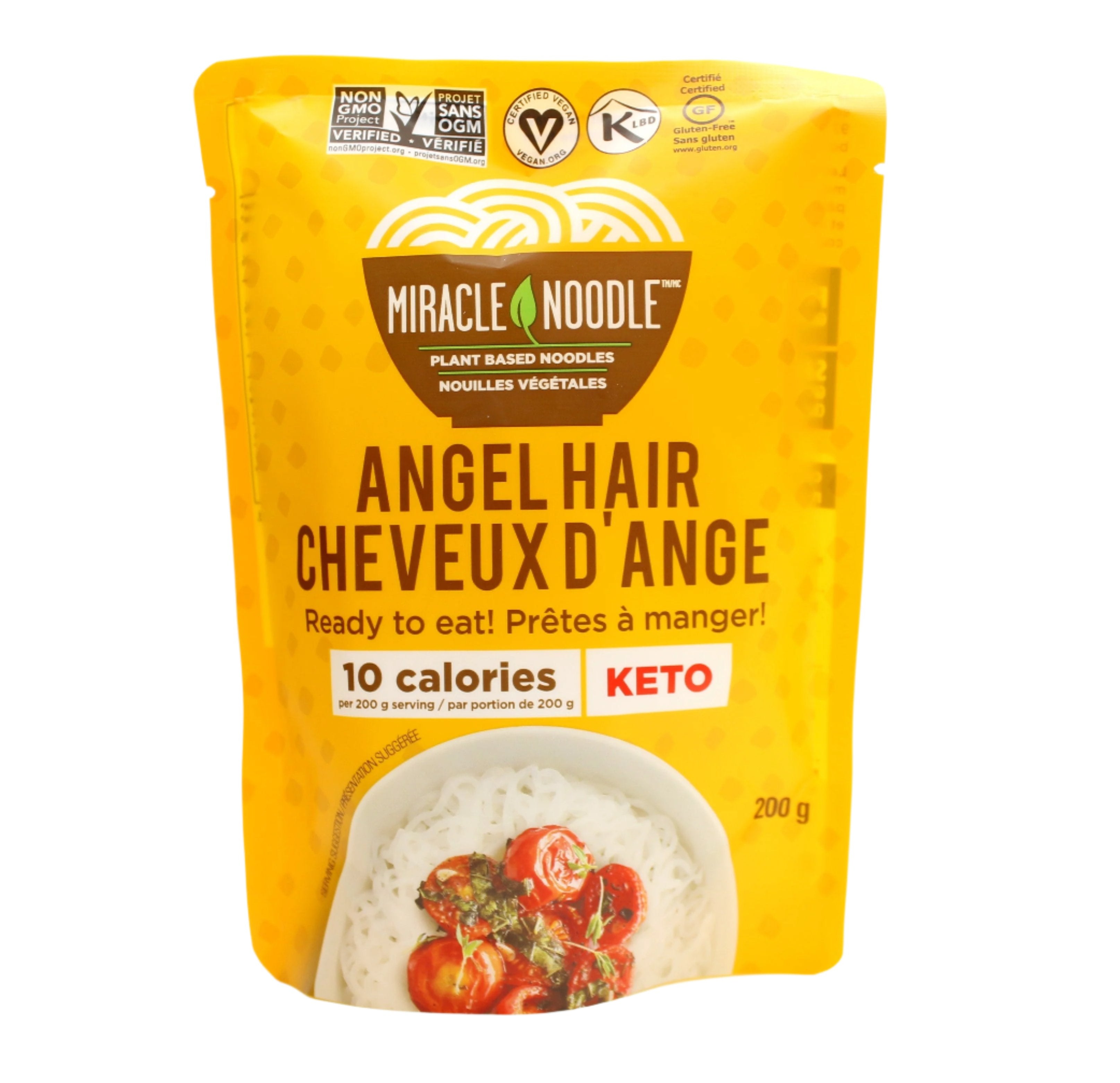 Vegan Angel Hair Style Noodles