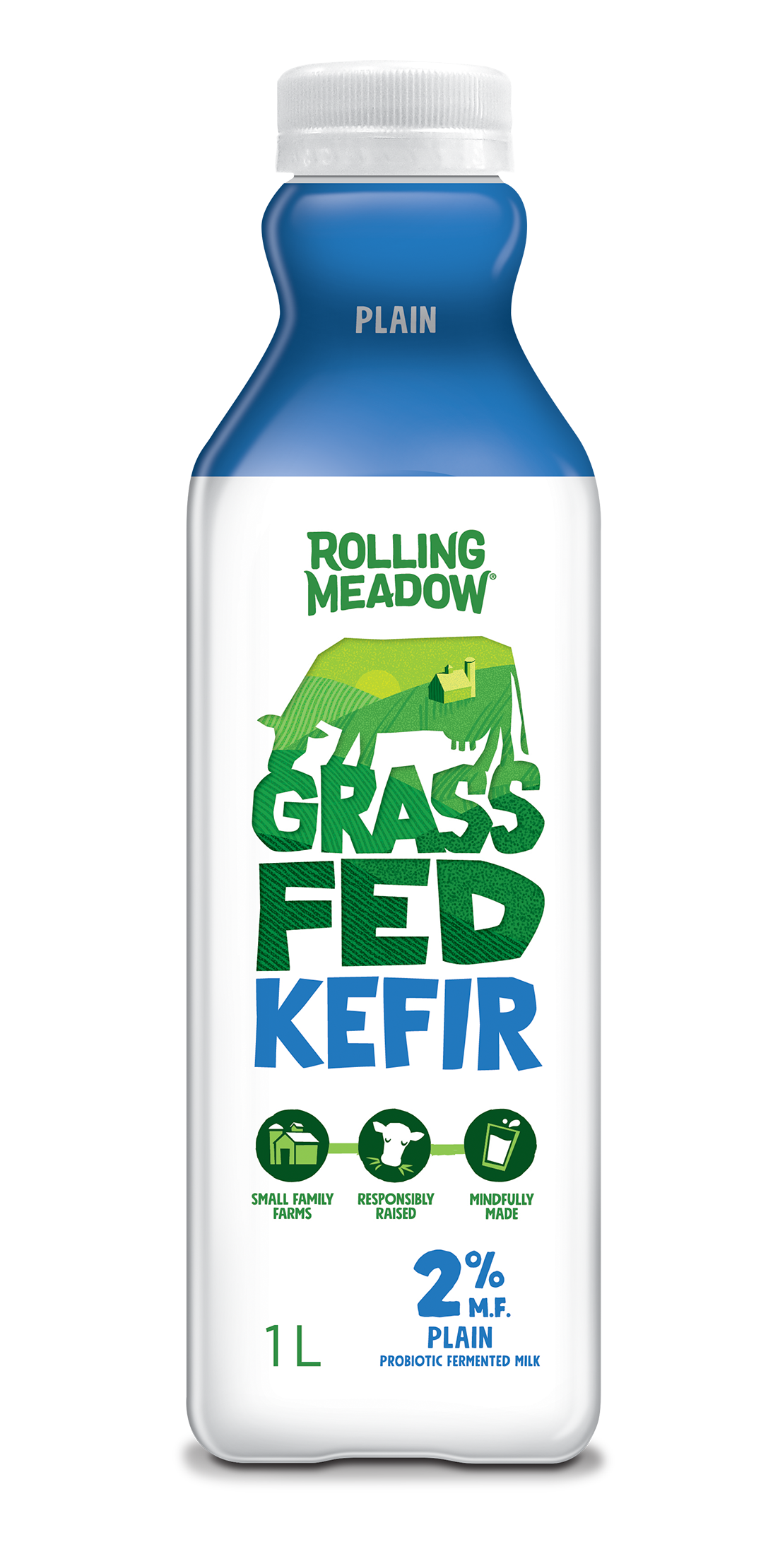 2% Grass Fed Plain Kefir