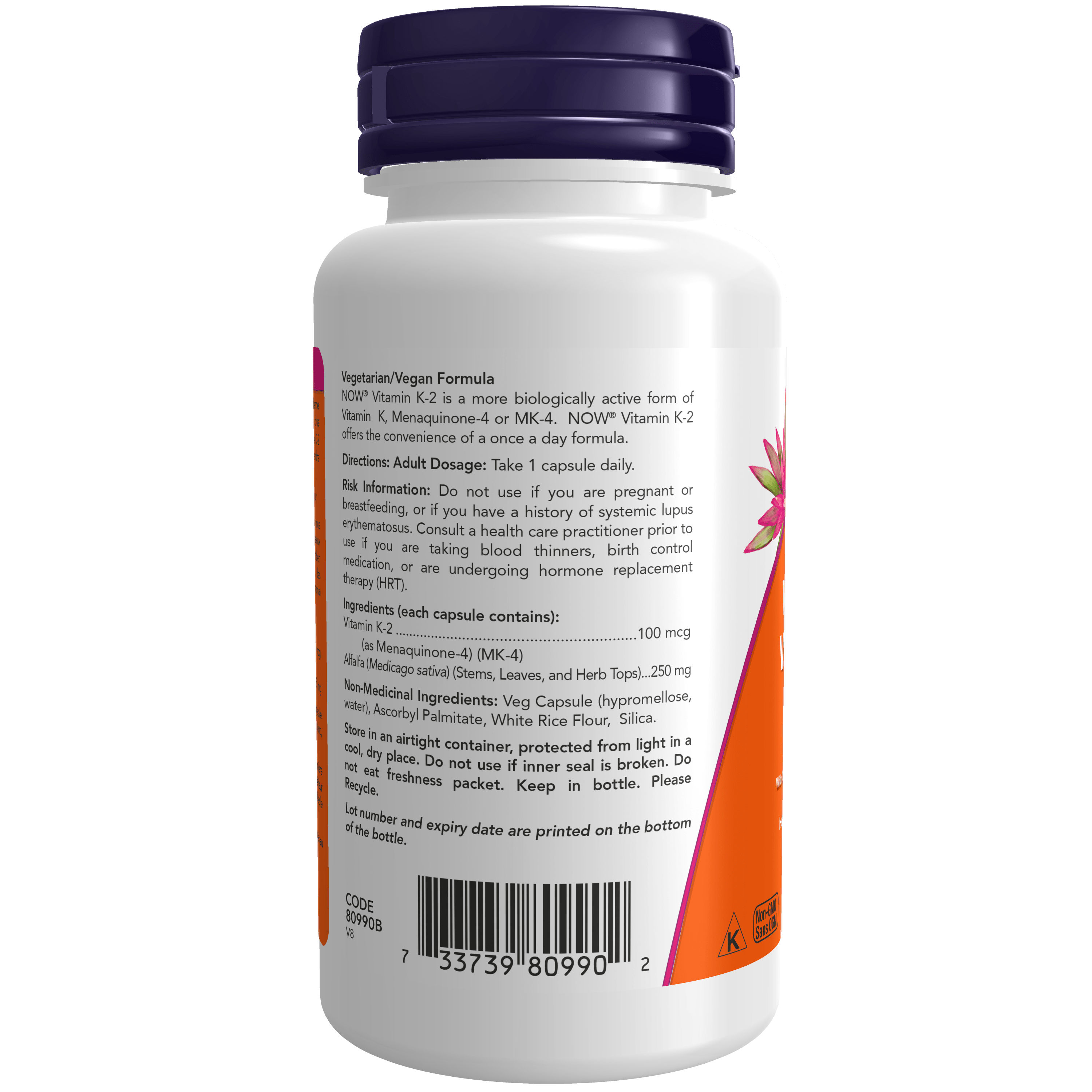 Vitamin K2 - 100Mcg