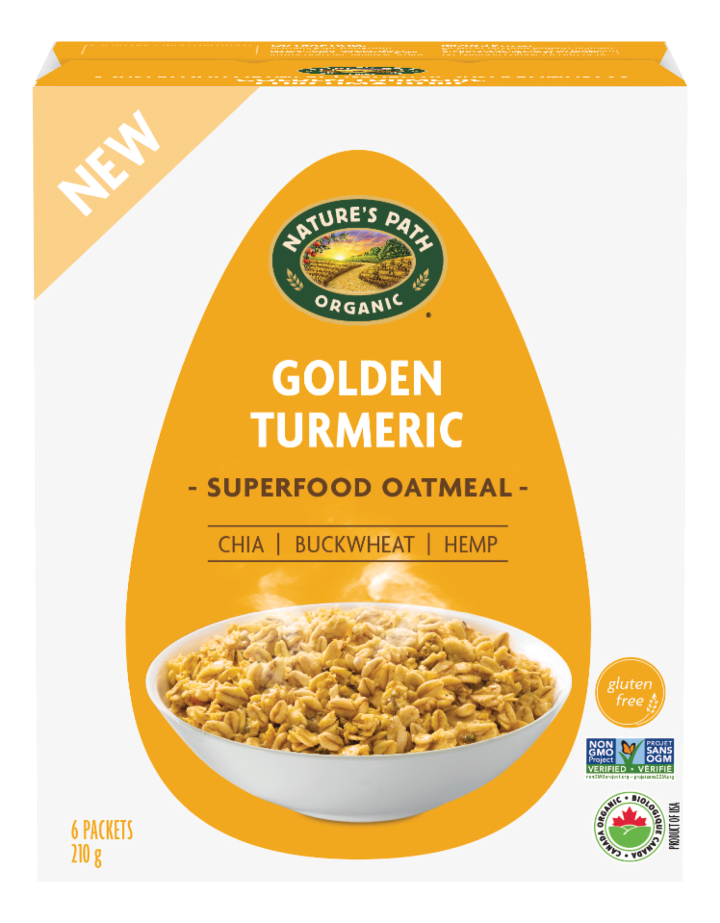 Golden Turmeric Superfood Oatmeal