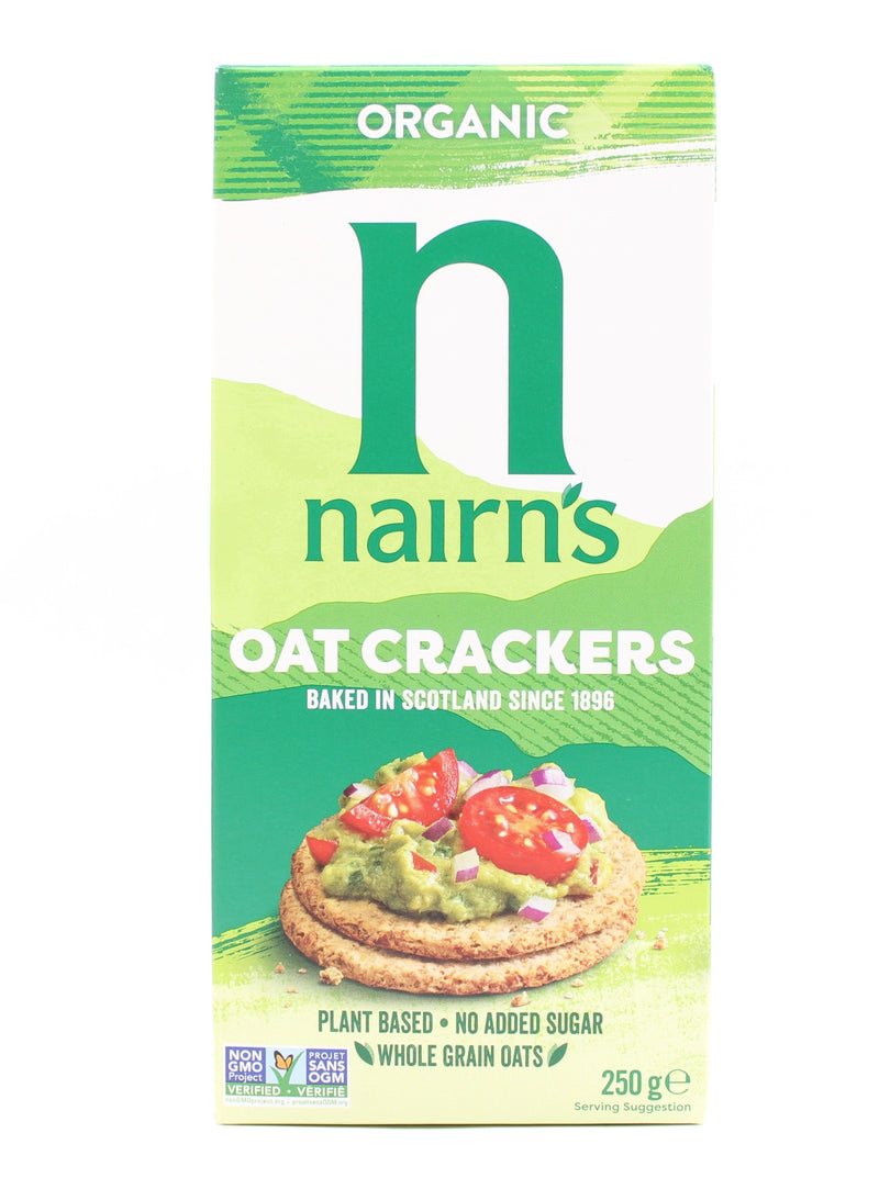 Organic Oat Crackers