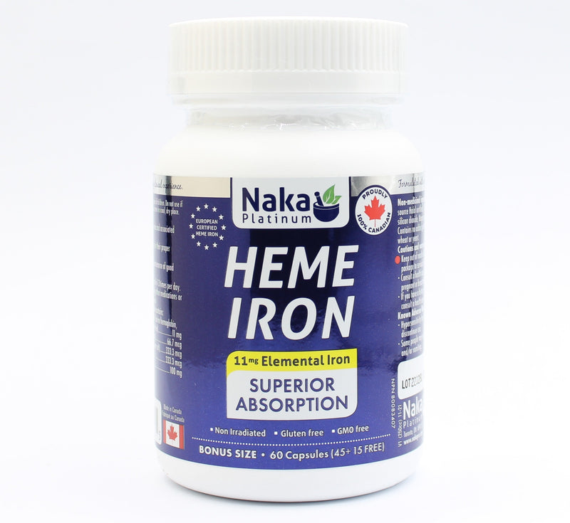 Heme Iron - 11mg (Bonus Size)