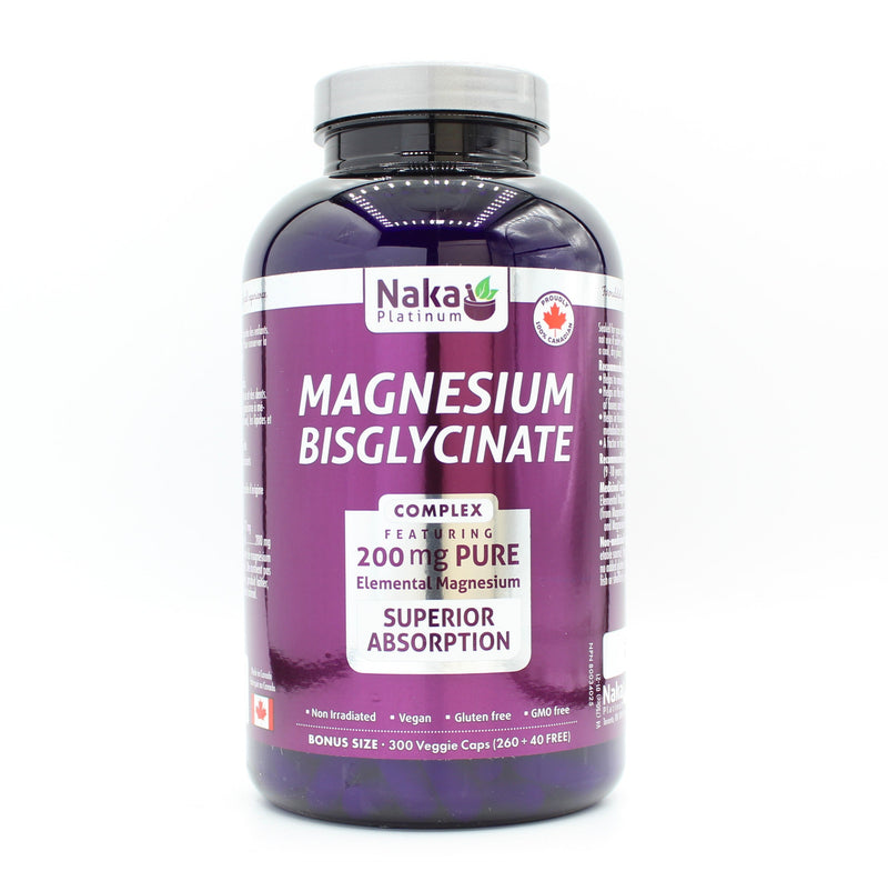 Magnesium Bisglycinate 200mg (Bonus Size)