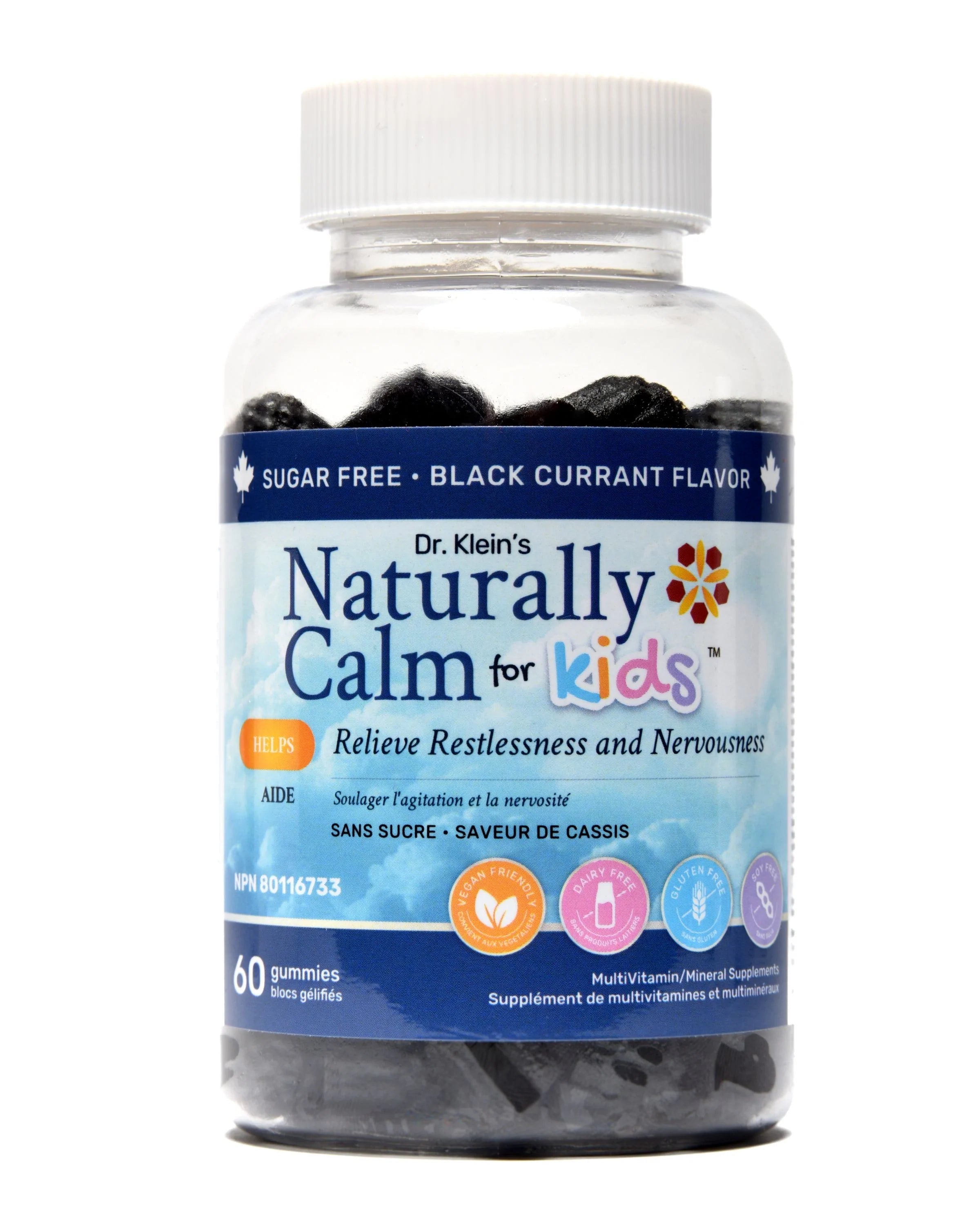 Nanton Nutraceuticals Naturally Calm for Kids