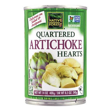 Artichoke Hearts Quartered