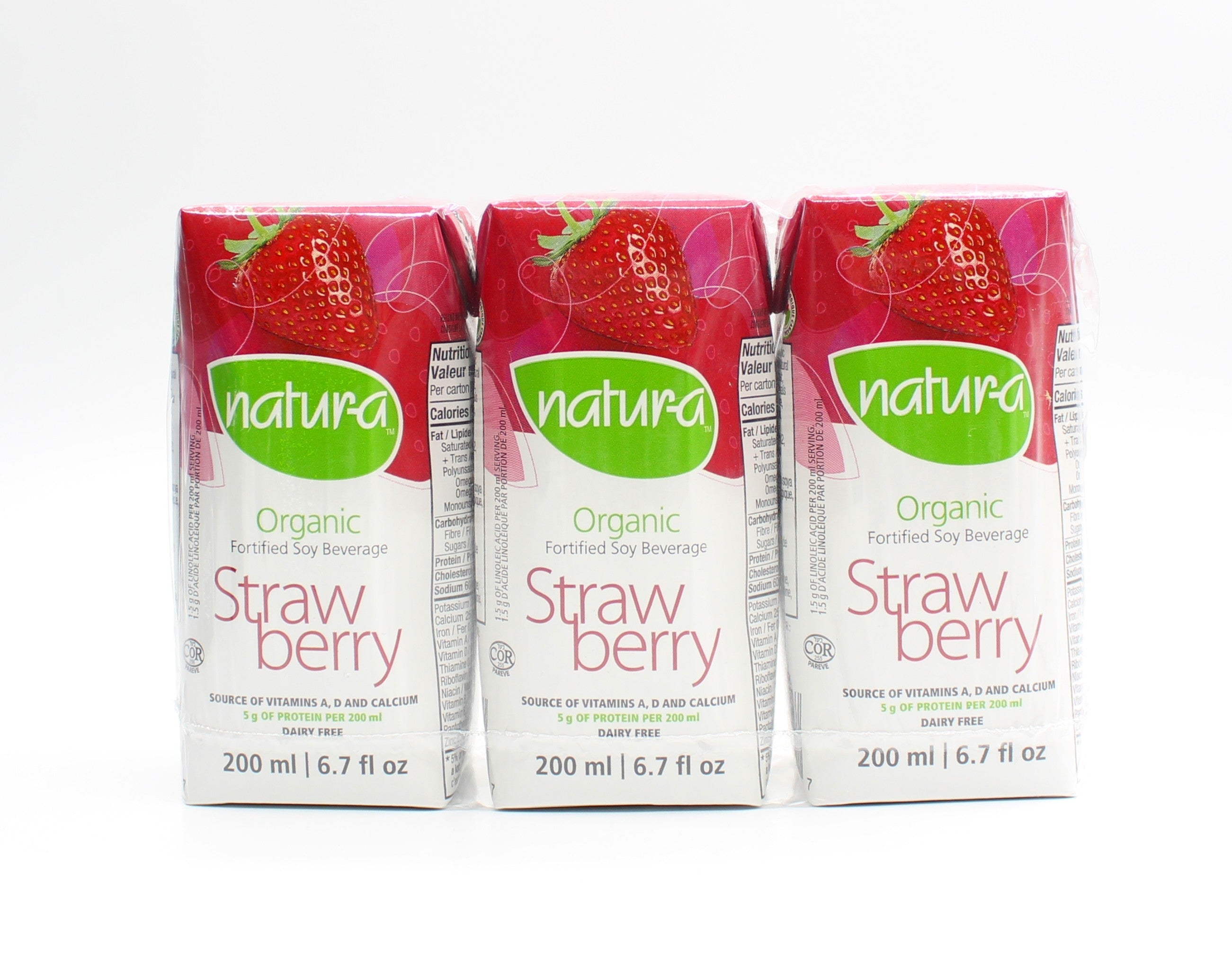 Strawberry Soy Beverage