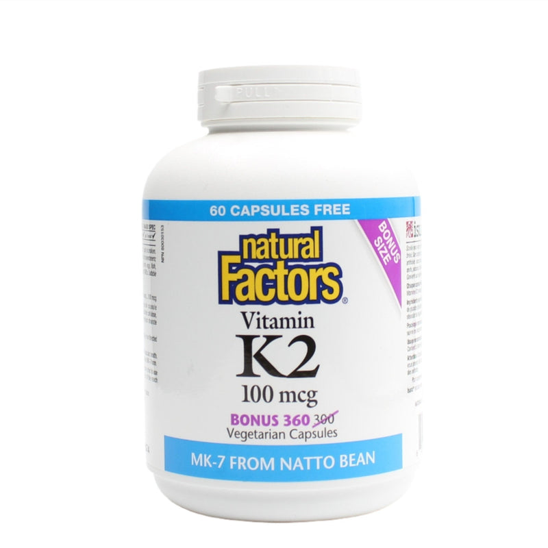 Vitamin K2 100mcg Bonus